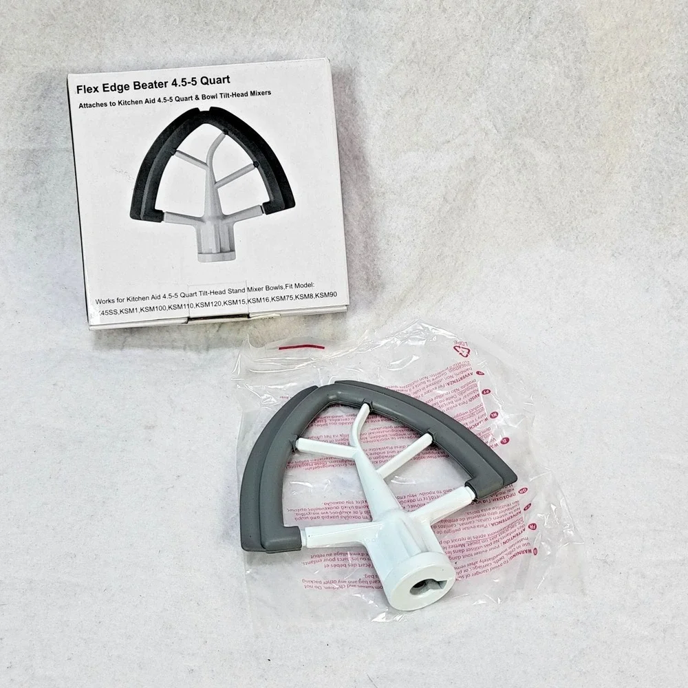 Flex Edge Beater for KitchenAid Tilt-Head‎ Stand Mixer 4.5-5Quart New